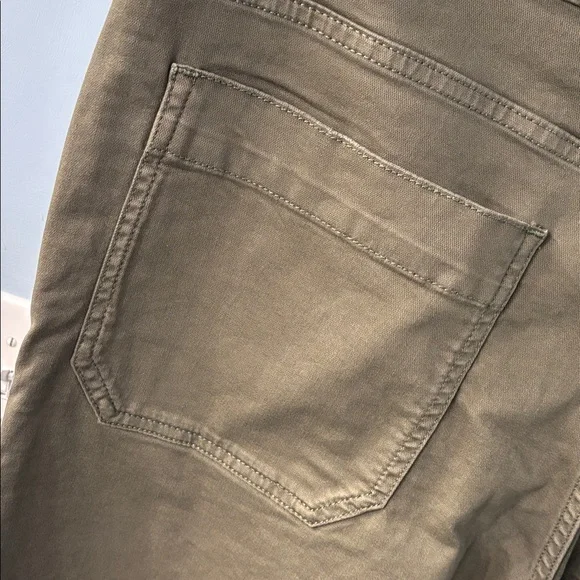 The Rylan Relaxed High Rise Flare Pants by Pilcro in Dried Fern, size 34, NWT - Picture 10 of 13